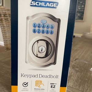 Schlage Keypad Deadbolt w/ key